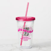 ファンキー!レッツゴー!ガールズ ウェスタン バチェロレッテ パーティー アクリルタンブラー (裏面)