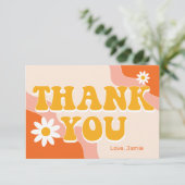 ファンキー レトロ カスタマイズ サンクス サンキューカード (スタンド正面)