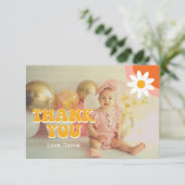 ファンキー レトロ カスタマイズ サンクス サンキューカード (スタンド正面)