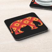 ファンキー レトロ サークル ゾウ コースター (左側)