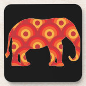 ファンキー レトロ サークル ゾウ コースター (正面)