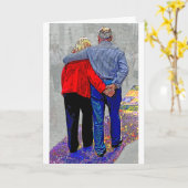 ファンキー・ロード・カード カード (黄色い花)