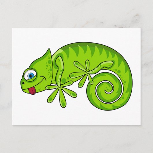 ファンキーGeckoはがき ポストカード (正面)