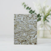 ファンキーOSBテクスチャー建設チップウッド ポストカード (スタンド正面)