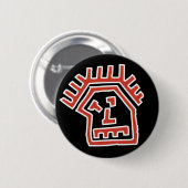 ファンクの顔 缶バッジ (正面&裏面)