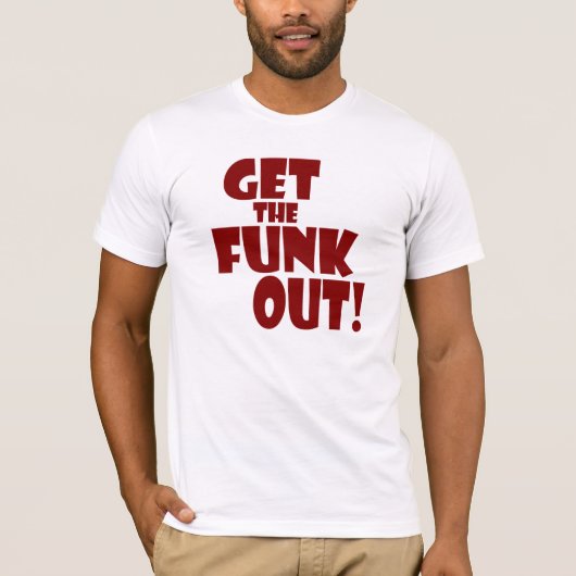 ファンクをティーにのせます得て下さい Tシャツ (正面)