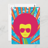 ファンクファンキー~ソウルディスコマン ポストカード (正面/裏面)