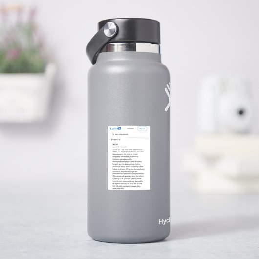 ファンクフォーク帯 シール (HydroFlask)