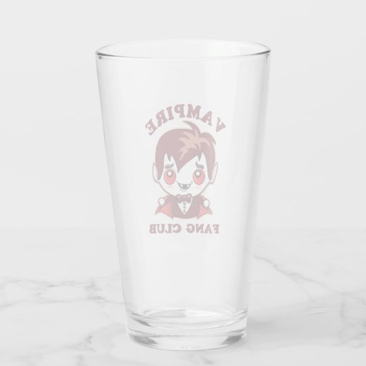 ファンクラブ |パおもしろいンと可愛い吸血鬼 タンブラーグラス (裏面)