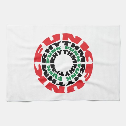 ファンクリズムファンクファンクリズム キッチンタオル (横)