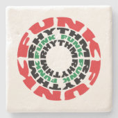 ファンクリズムファンクファンクリズム ストーンコースター (正面)