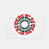 ファンクリズムファンクファンクリズム フリースブランケット (正面(横))