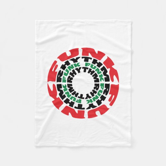 ファンクリズムファンクファンクリズム フリースブランケット (正面)