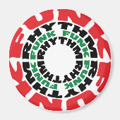 ファンクリズムファンクファンクリズム マグネット (正面)