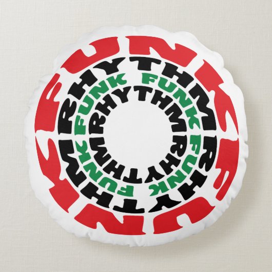 ファンクリズムファンクファンクリズム ラウンドクッション (正面)