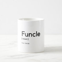 ファンクルおもしろいアンクルコーヒーマグ