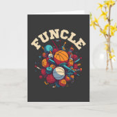 ファンクル - ファンおじさんのスポーツ用品の旋風 カード (黄色い花)