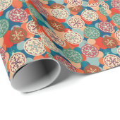 ファンクレトロ中世紀クリスマス ラッピングペーパー (ロールコーナー)