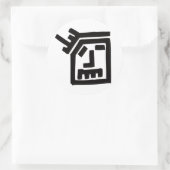 ファンク顔 ラウンドシール (バッグ)