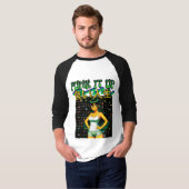 ファンク・イット・アップ-良い人生 Tシャツ (正面フル)