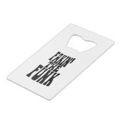 ファンク クレジットカード栓抜き (裏面アングル)