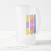 ファンク フロストグラスビールジョッキ (正面右)