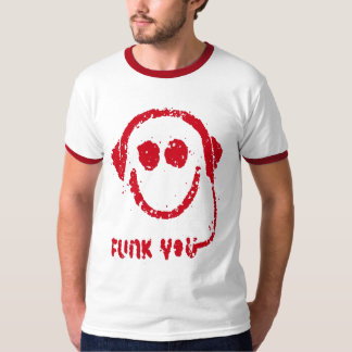 ファンク(白くか赤い) Tシャツ