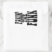 ファンク 長方形シール (バッグ)