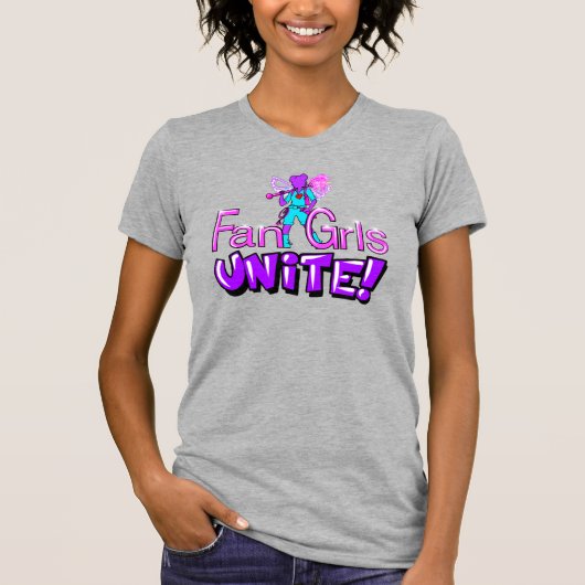 ファングラ Unite! 女性用Tシャツ Tシャツ (正面)