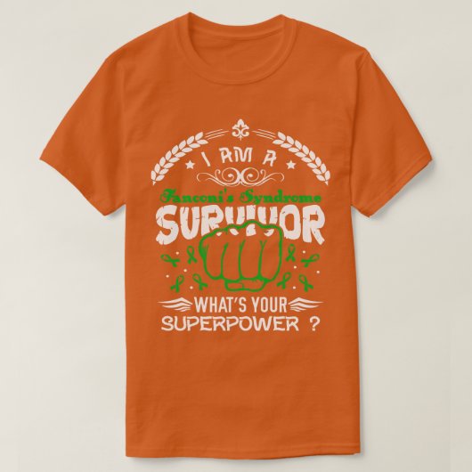 ファンコニス認識度生存者Whats Your Su Tシャツ (デザイン正面)