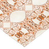 ファンコーラル海ビーチノーチラスコンチシーシェル テーブルクロス (アングル)