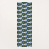 ファンゴッホのオリーブの木の風景絵を描ズ ヨガマット (裏面)