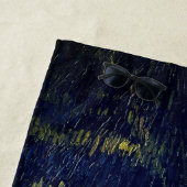 ファンゴッホのスターリーナイトオンザローネビーチタオル ビーチタオル (インサイチュ)