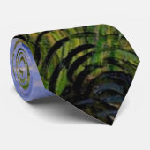 ファンゴッホのヒノキと緑の小麦畑。 ネクタイ (ロール)