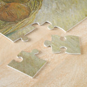 ファンゴッホのリンゴの静物用絵を描バスケット ジグソーパズル (側面)