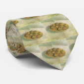 ファンゴッホのリンゴの静物用絵を描バスケット ネクタイ (ロール)