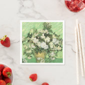ファンゴッホの花が花瓶 スタンダードカクテルナプキン (インサイチュ)