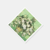 ファンゴッホの花が花瓶 スタンダードカクテルナプキン (角)