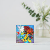 ファンゴッホの花が青い花瓶 エンクロージャーカード (スタンド正面)