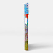 ファンゴッホの花が青い花瓶 iPhoneケース (右側面)