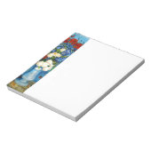 ファンゴッホの花瓶とコーンフラワーとケシ ノートパッド (回転)