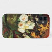 ファンゴッホひまわり花とバラ Case-Mate iPhoneケース (裏面(横))