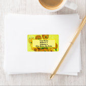 ファンゴッホひまわり ラベル (インサイチュ)