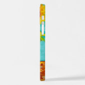 ファンゴッホひまわり iPhoneケース (左側面)