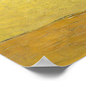 ファンゴッホアイリスクラシックフローラ絵を描ズ ポスター (角)