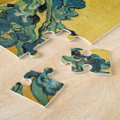 ファンゴッホアイリスズベイザーイエロ絵画フローラ ジグソーパズル (側面)