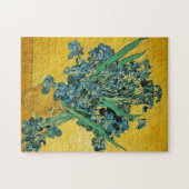 ファンゴッホアイリスズベイザーイエロ絵画フローラ ジグソーパズル (横)