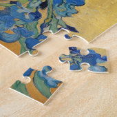 ファンゴッホアイリスズ花瓶フローラスチルライフアート ジグソーパズル (側面)