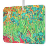 ファンゴッホアイリスティール（緑がかった色） カーエアーフレッシュナー (左)