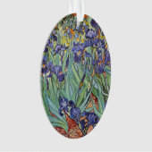 ファンゴッホアイリス印象派絵画の オーナメント (正面)